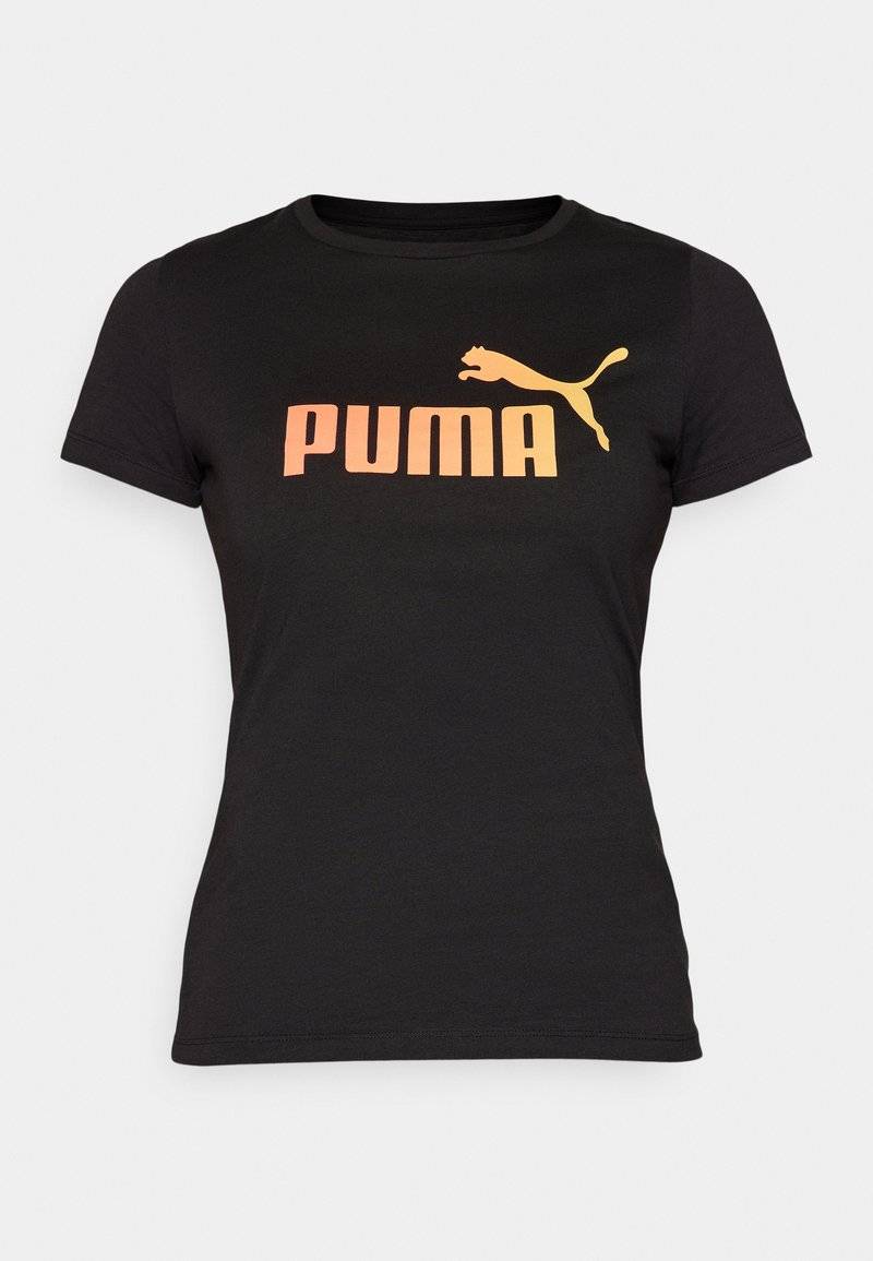 Puma Puma SUMMER SPORTS TEE - Print T-shirt - black Super Rabatt