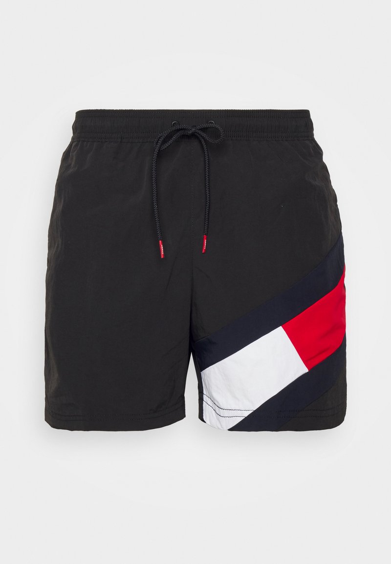 Tommy Hilfiger Tommy Hilfiger DRAWSTRING - Swimming shorts - black 50% Rabatt für begrenzte Zeit