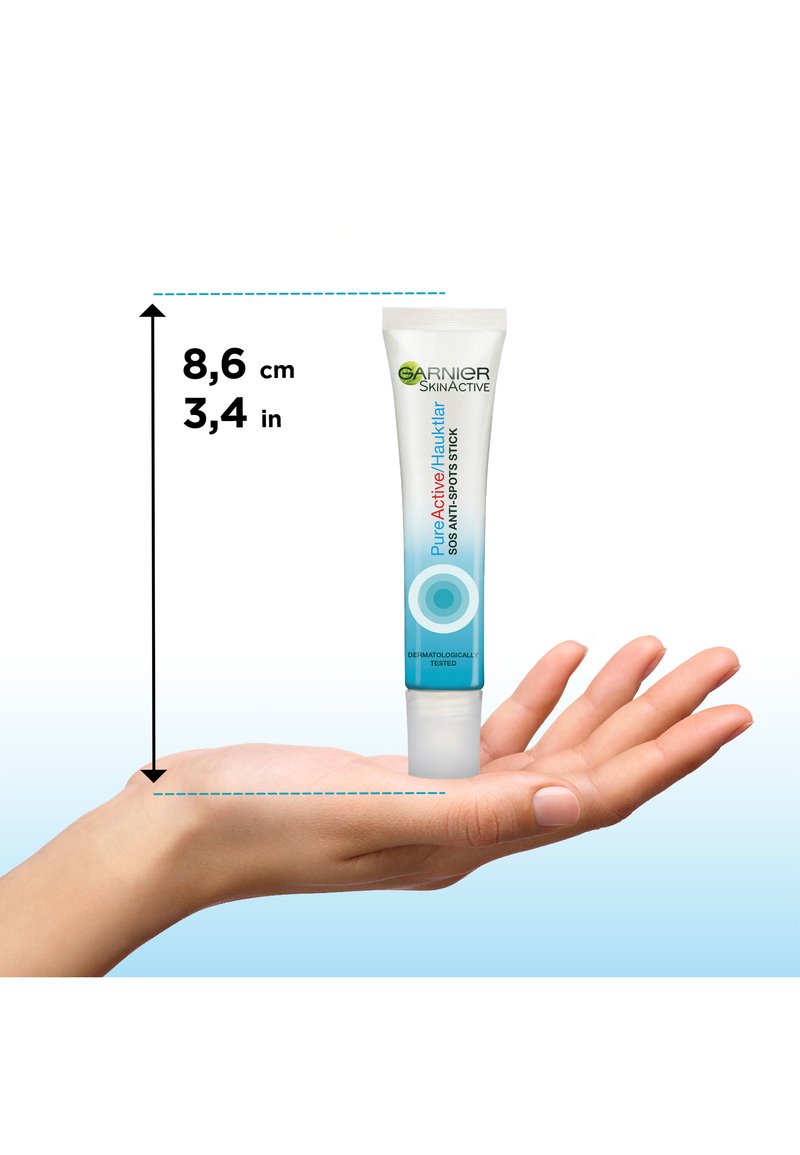 Garnier Garnier SKIN CLEAR ACTIVE ANTI-PIMPLE ROLL-ON 2 IN 1 COVERING + DRYING - Face cream Großer Ausverkauf