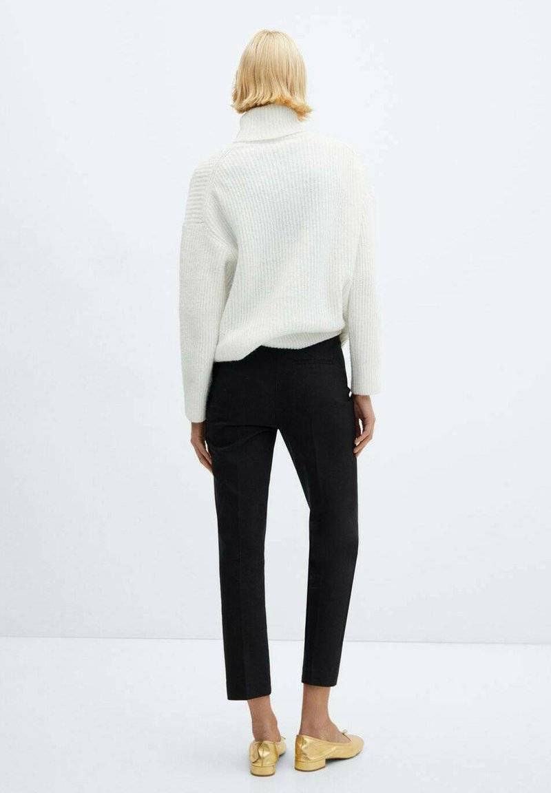 Mango Mango Chinos - black Lagerräumung