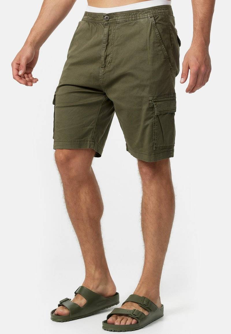 INDICODE JEANS INDICODE JEANS KINNAIRD - Shorts - army Online Outlet