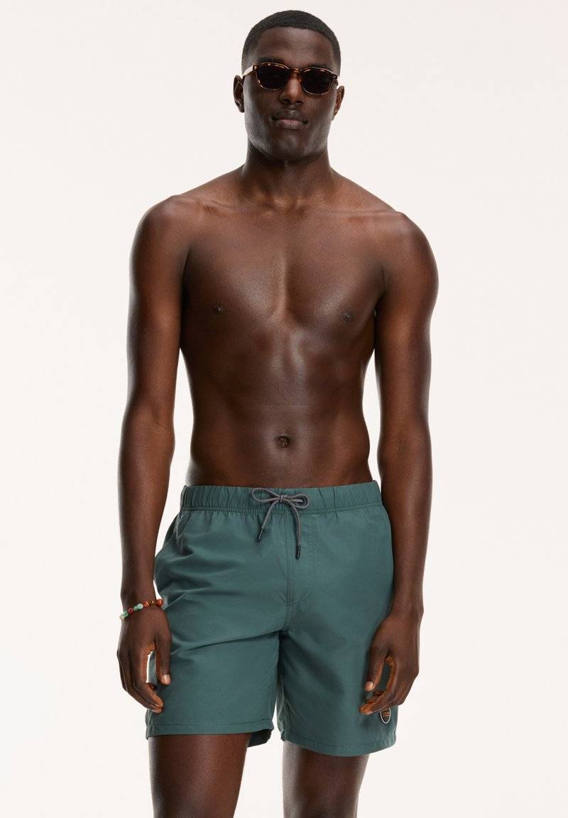 Shiwi Shiwi REGULAR FIT - Swimming shorts - smokey green Saisonale Angebote