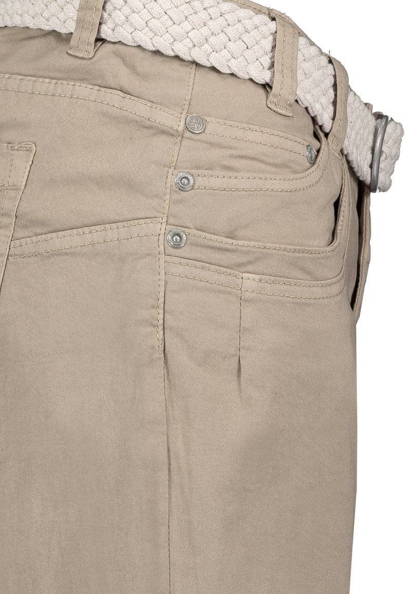 Sublevel Sublevel BERMUDA MIT GÜRTEL - Denim shorts - beige Tägliche Deals