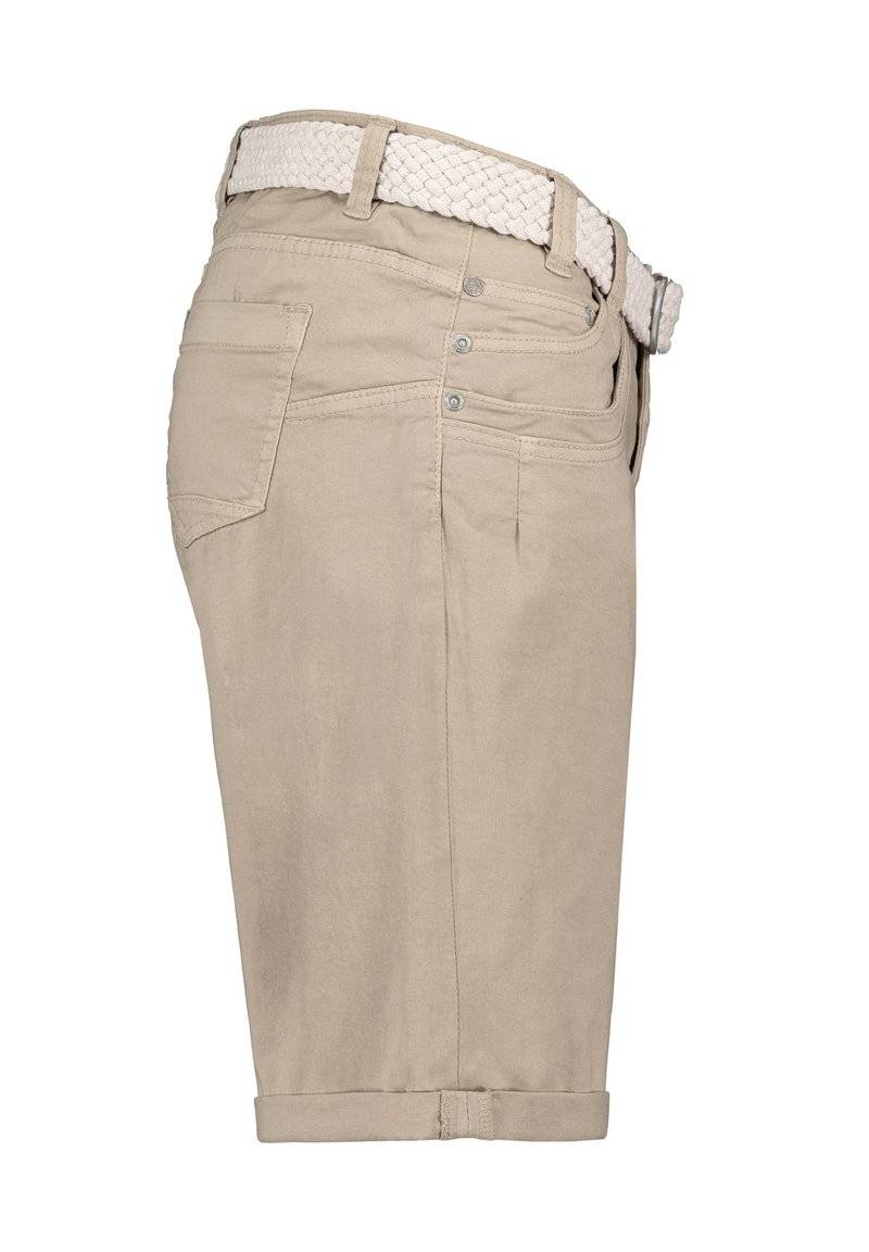 Sublevel Sublevel BERMUDA MIT GÜRTEL - Denim shorts - beige Tägliche Deals