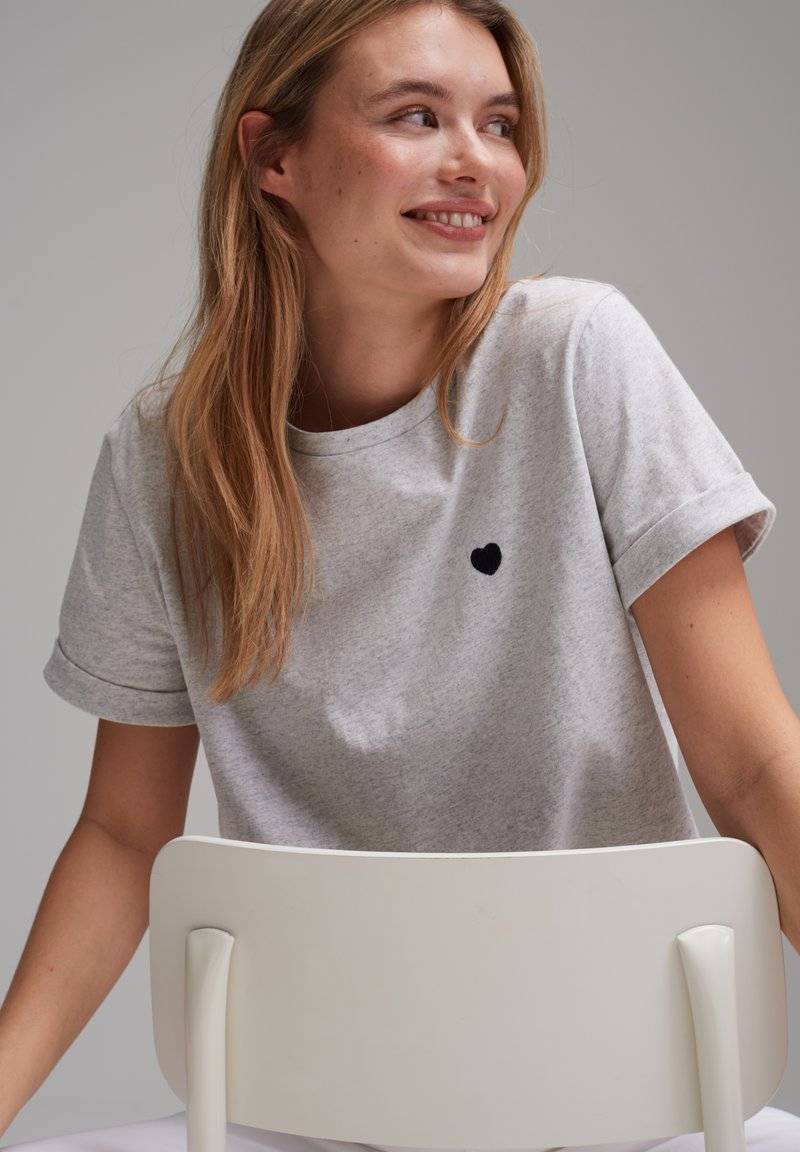 Opus Opus SERZ - Basic T-shirt - grey Super Sparpreis