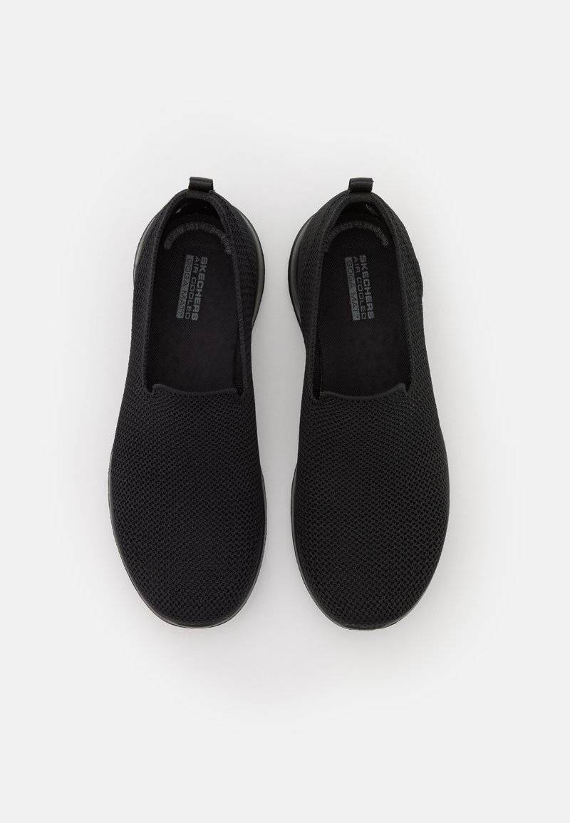 Skechers Performance Skechers Performance GO WALK SLIP ON - Walking trainers - black Riesige Rabatte