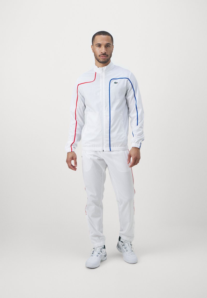 Lacoste Sport Lacoste Sport TRACKSUIT TENNIS PLAYERS - Tracksuit - white 50% Rabatt für begrenzte Zeit