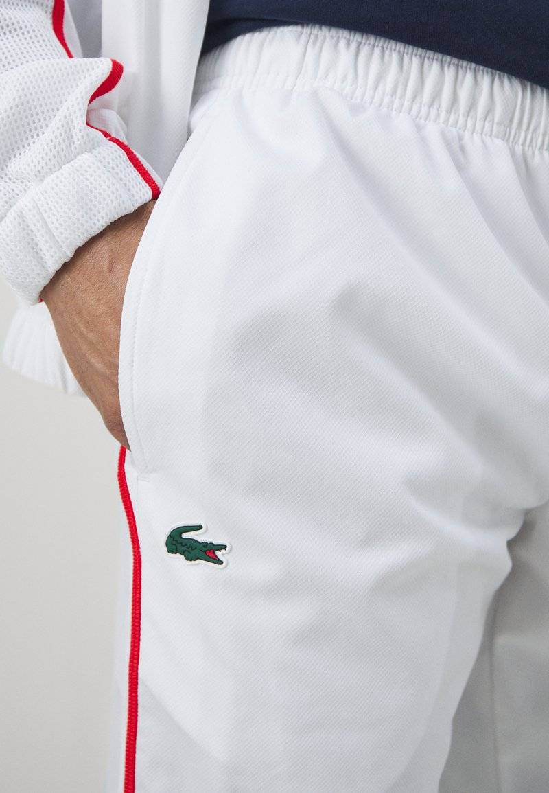 Lacoste Sport Lacoste Sport TRACKSUIT TENNIS PLAYERS - Tracksuit - white 50% Rabatt für begrenzte Zeit