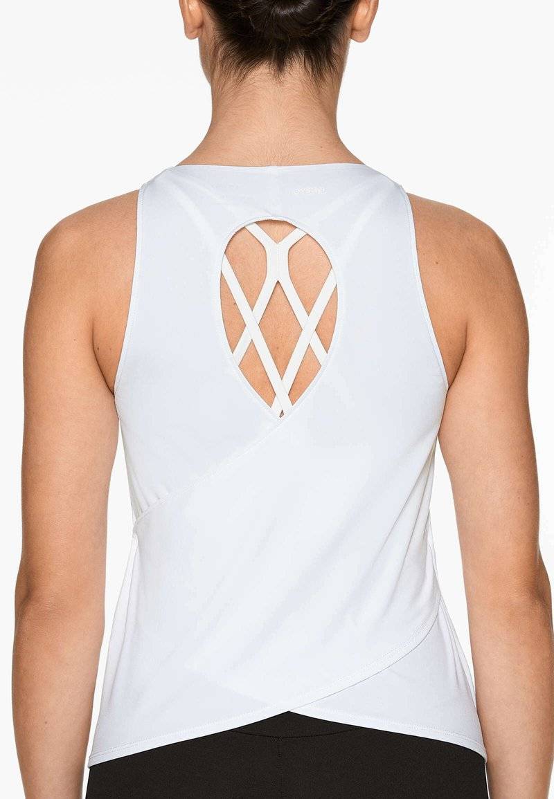 OYSHO OYSHO COMFORTLUX CROSS BACK - Top - white 2025