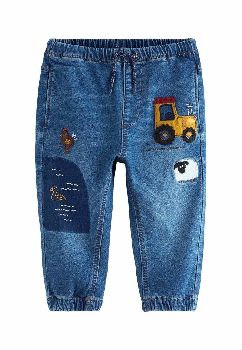 Next Next REGULAR FIT - Jeans Tapered Fit - mid blue farmyard Heißer Verkauf