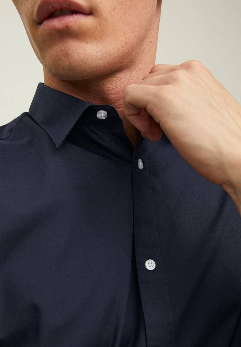Jack & Jones Jack & Jones JJJOE SHIRT PLAIN - Formal shirt - navy blazer Online Outlet