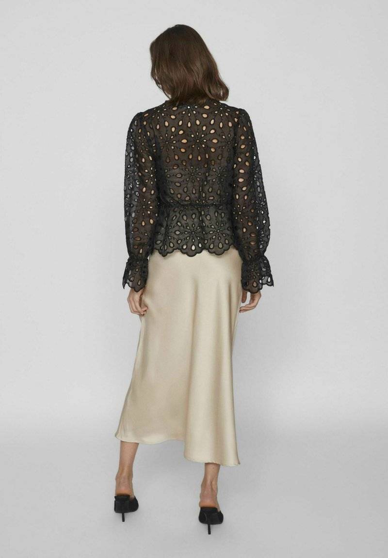 VILA VILA A-line skirt - cement Große Rabatte