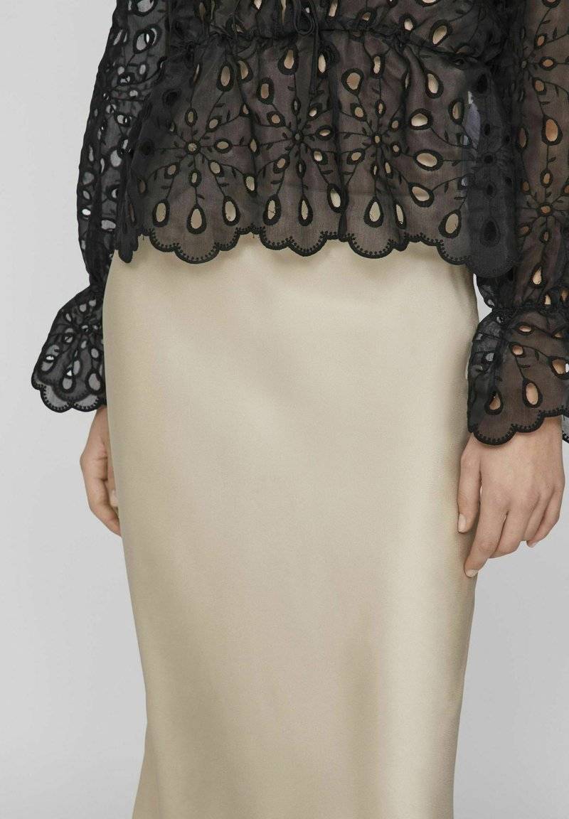 VILA VILA A-line skirt - cement Große Rabatte