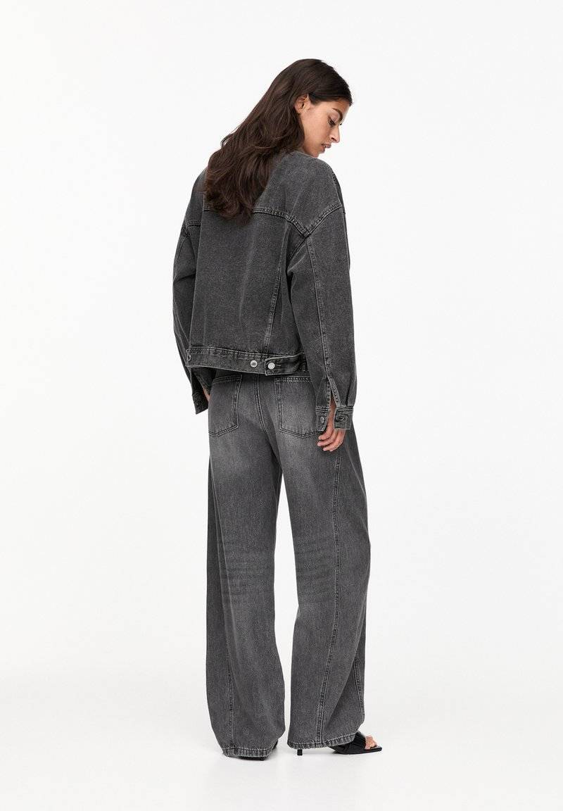 PULL&BEAR PULL&BEAR Denim jacket - grey Neuheiten