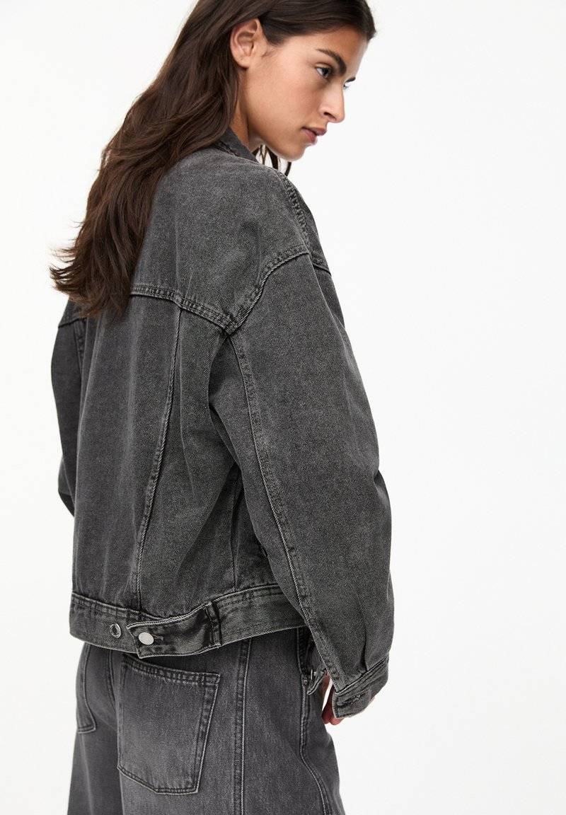 PULL&BEAR PULL&BEAR Denim jacket - grey Neuheiten