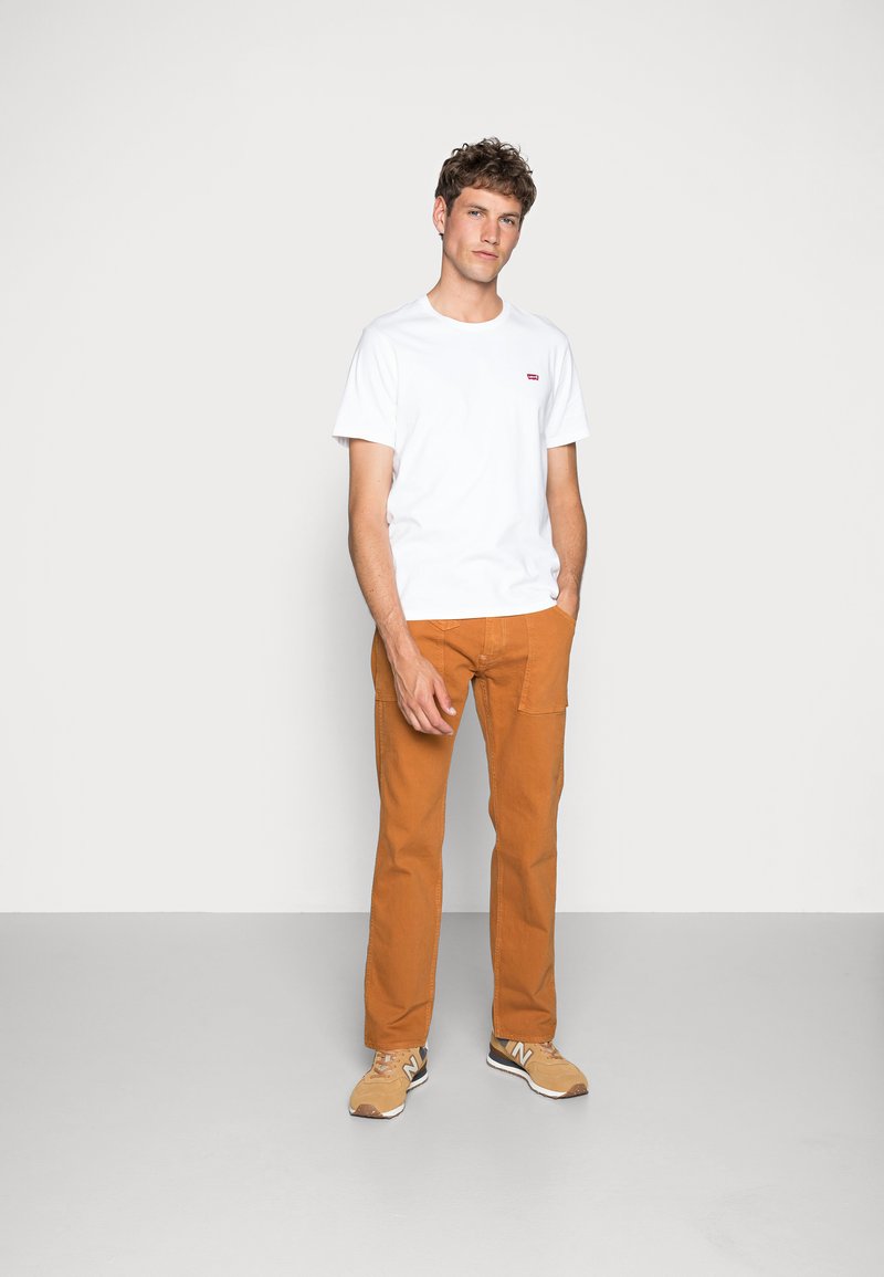 Levi's® Levi's® ORIGINAL TEE - Print T-shirt - white Tiefpreis