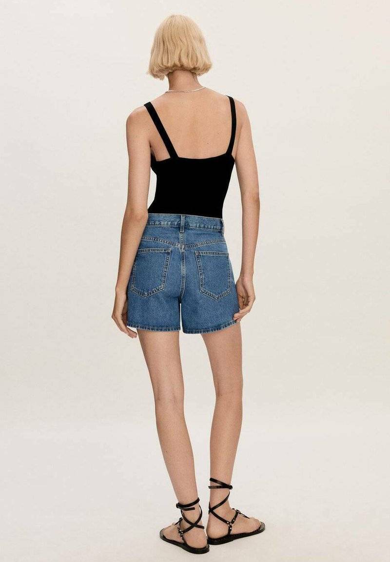 Mango Mango ZOE - Denim shorts - bleu moyen Super Sparpreis
