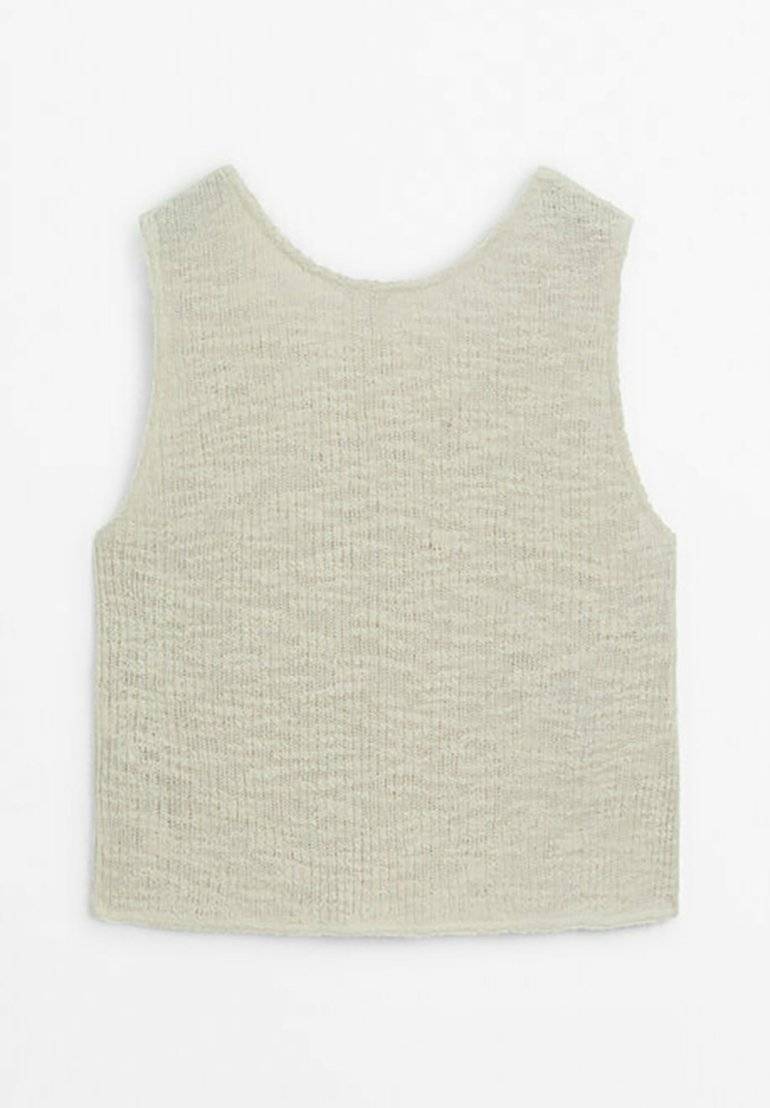 Massimo Dutti Massimo Dutti SLEEVELESS - Top - light brown Neueste Stile