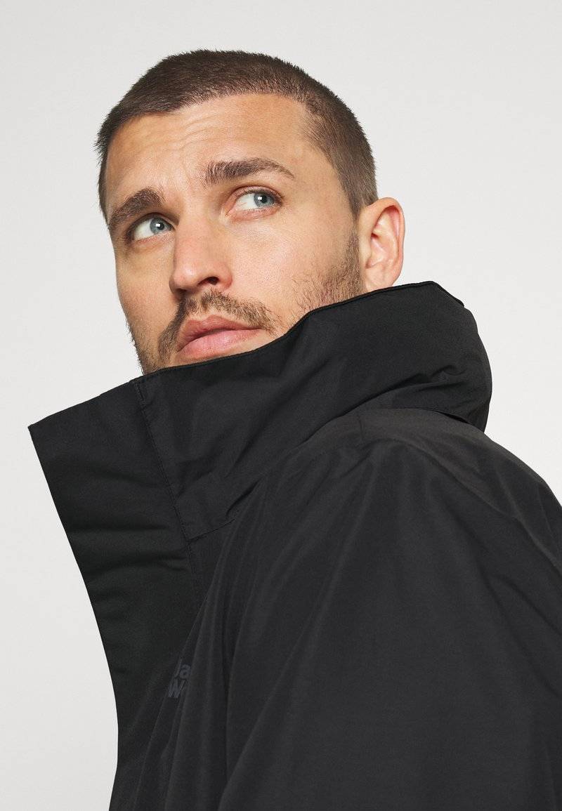 Jack Wolfskin Jack Wolfskin STORMY POINT - Hardshell jacket - black Bis zu 60% Rabatt