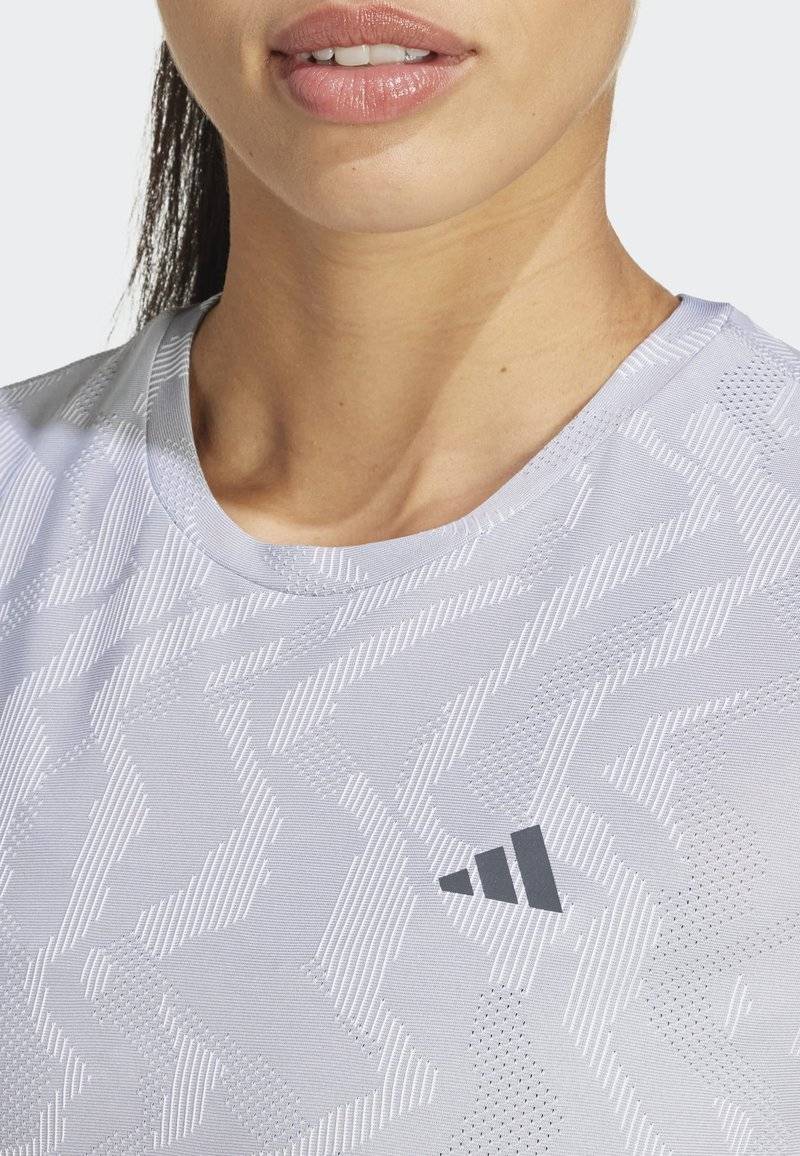 adidas Performance adidas Performance ULTIMATE HEAT.RDY ENGINEERED - Print T-shirt - halo silver Discount Store für neue Produkte