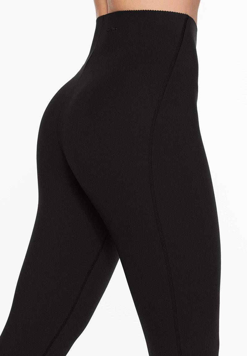 OYSHO OYSHO COMPRESSIVE WAIST CONTROL ANKLE-LENGTH - Leggings - black Super Rabatt