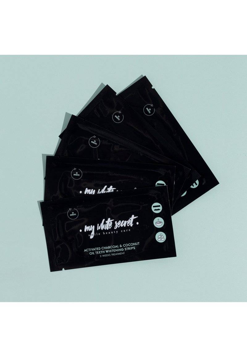 My White Secret My White Secret CHARCOAL TEETH WHITENING STRIPS - Dental care Hotsell