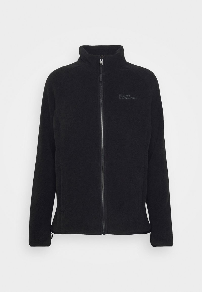 Jack Wolfskin Jack Wolfskin MOONRISE - Fleece jacket - black Osterangebot