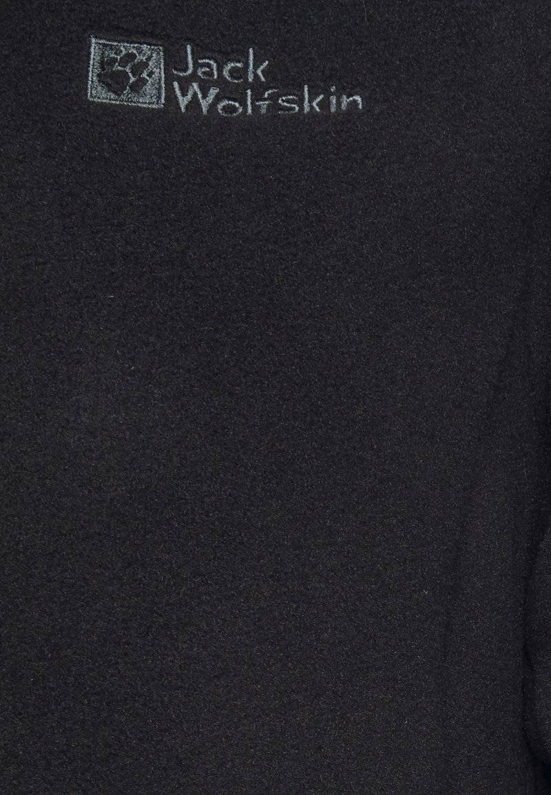 Jack Wolfskin Jack Wolfskin MOONRISE - Fleece jacket - black Osterangebot