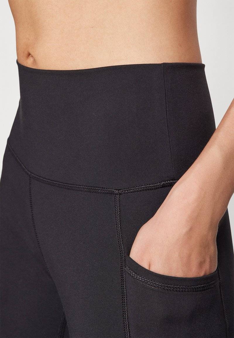 Champion Champion HIGH RISE 7/8 POCKET - Leggings - black Online Outlet