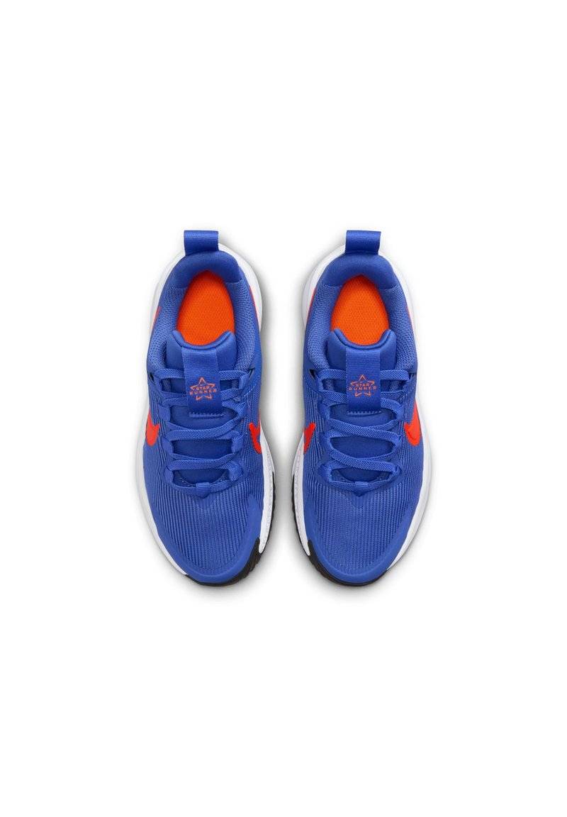 Nike Performance Nike Performance STAR RUNNER - Competition running shoes - astronomy blue team orange white total orange Zeitlich begrenztes Angebot