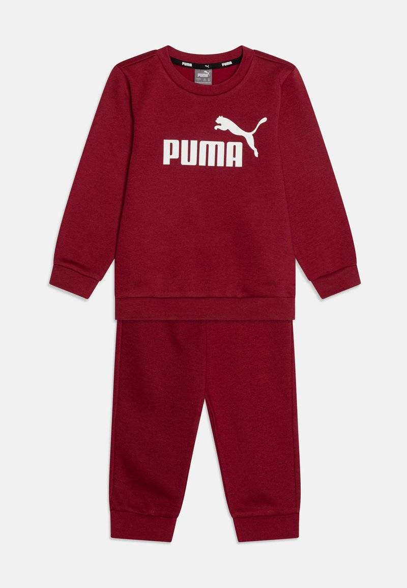 Puma Puma MINICATS CREW JOGGER UNISEX SET - Tracksuit - intense red Super Sparpreis