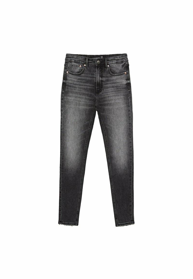 Stradivarius Stradivarius Jeans Skinny Fit - black denim Letzte 2 Tage