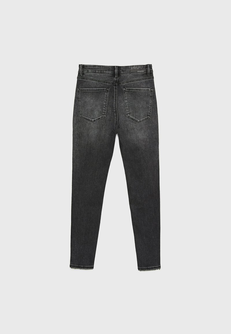Stradivarius Stradivarius Jeans Skinny Fit - black denim Letzte 2 Tage