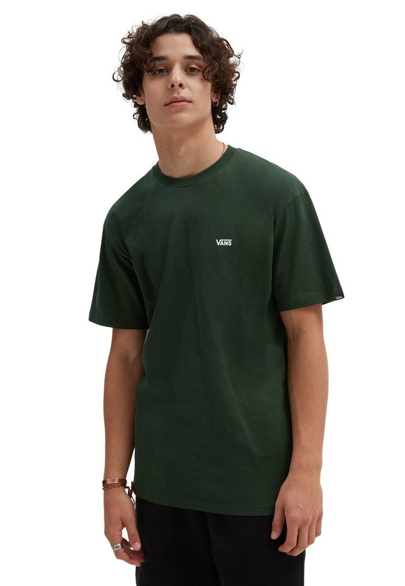 Vans Vans LEFT CHEST LOGO TEE - Basic T-shirt - mountain view white Bis zu 50% Rabatt
