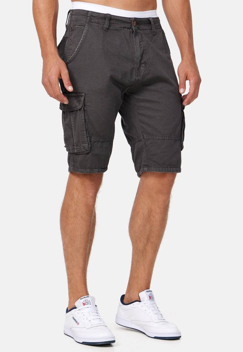 INDICODE JEANS INDICODE JEANS MONROE - Shorts - raven Bis zu 60% Rabatt