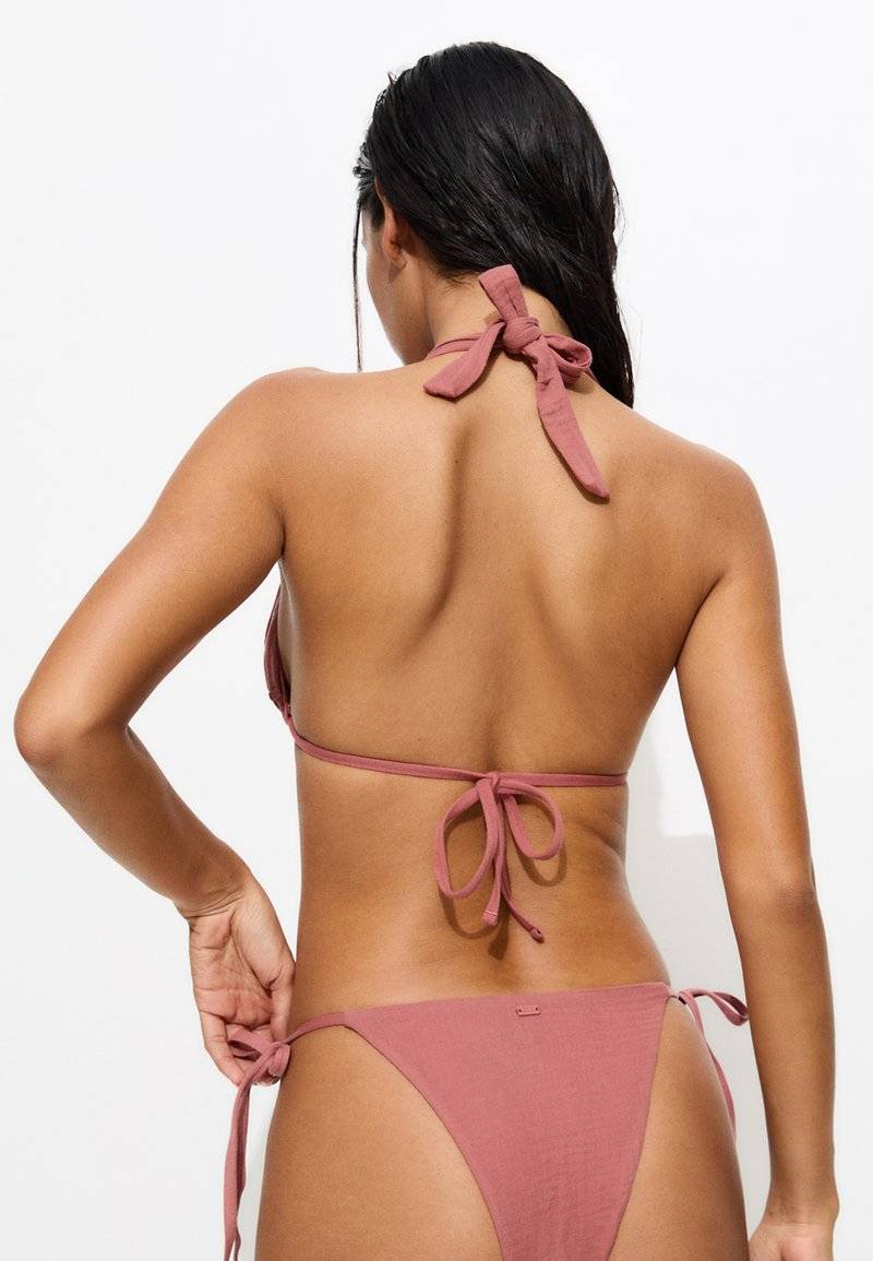 PULL&BEAR PULL&BEAR TEXTURED - Bikini bottoms - light pink Sonderangebot der Fabrik