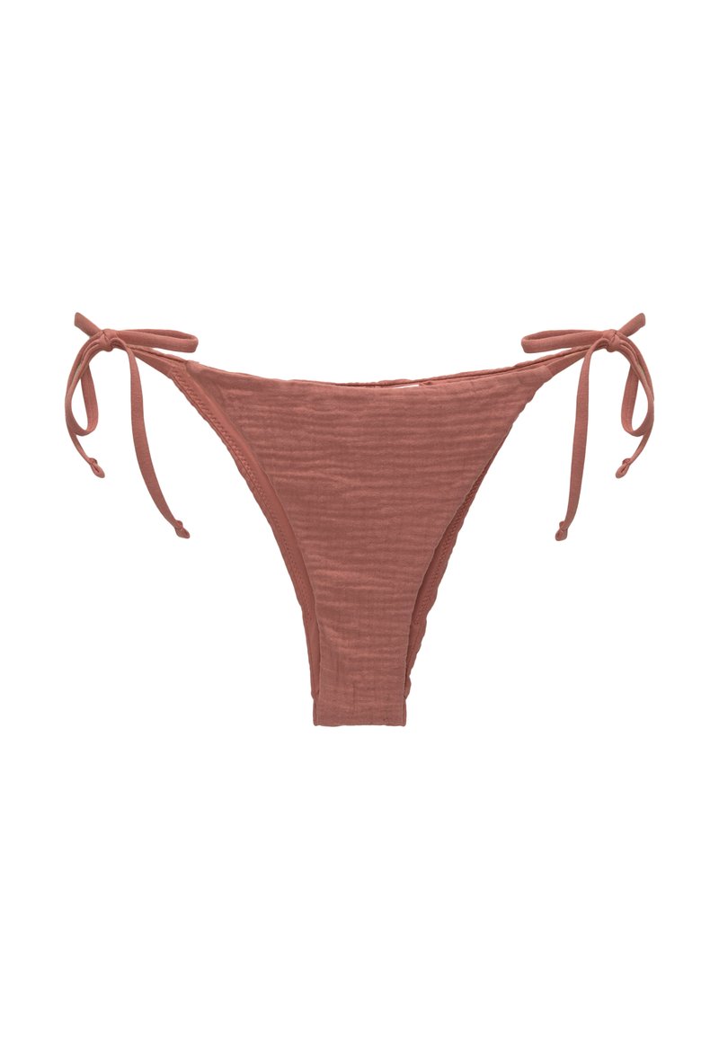 PULL&BEAR PULL&BEAR TEXTURED - Bikini bottoms - light pink Sonderangebot der Fabrik