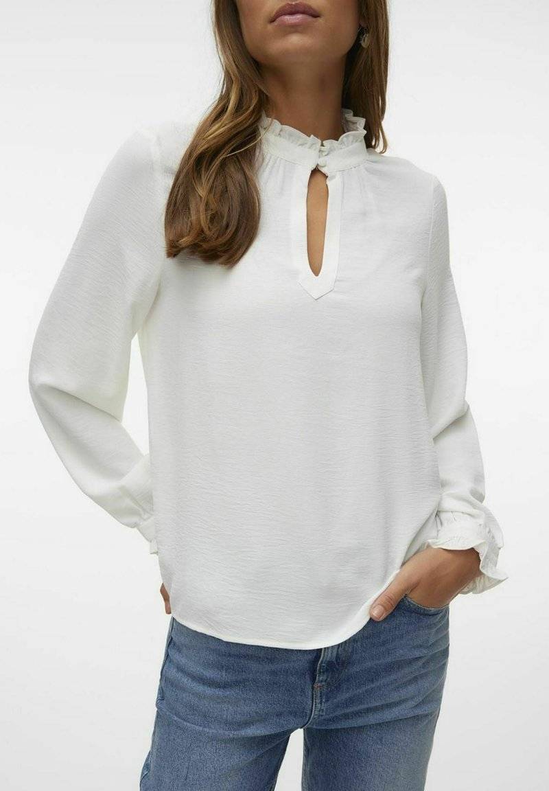 Vero Moda Vero Moda Blouse - snow white Vierteljährliche Förderung