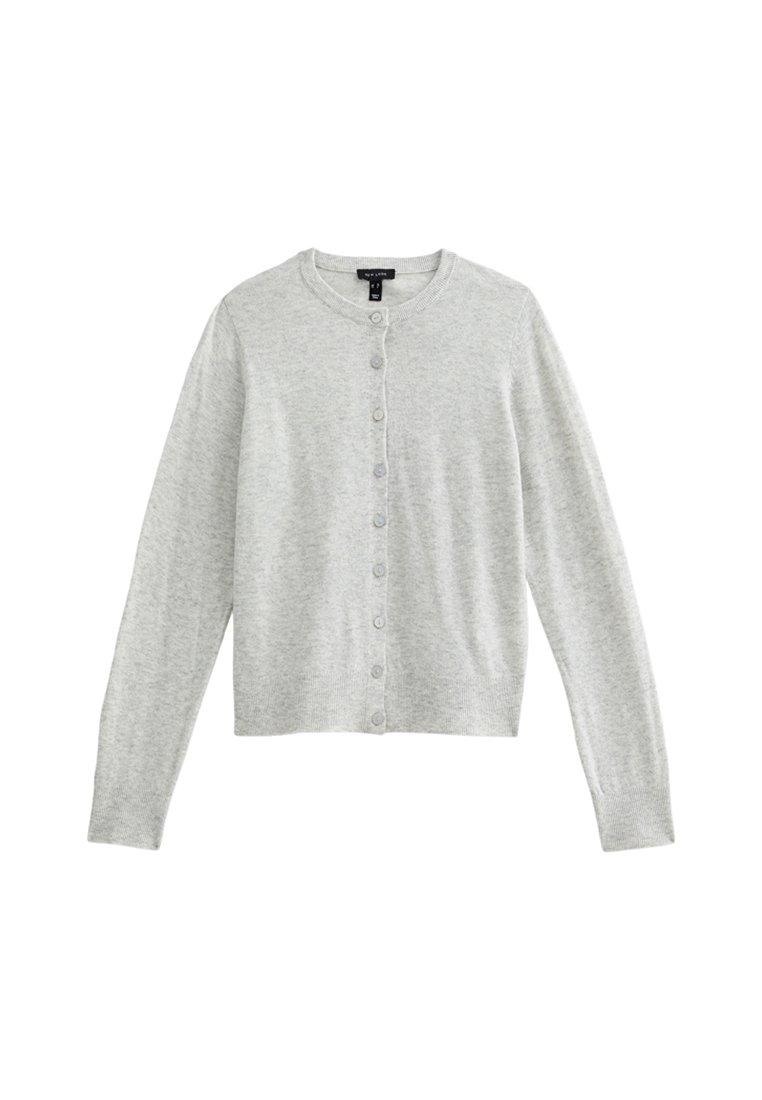 New Look New Look CREW NECK - Cardigan - pale grey Discount Store für neue Produkte
