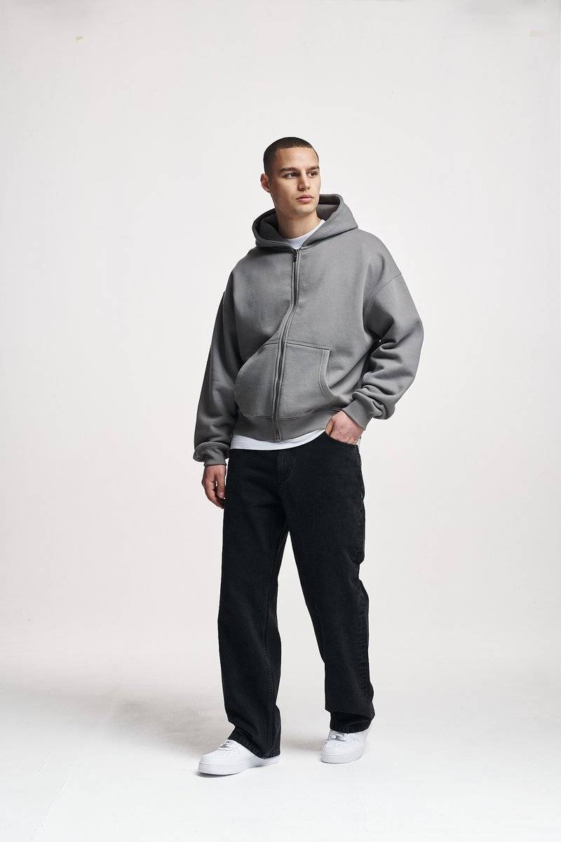 2Y Studios 2Y Studios ADRIK BAGGY - Straight leg jeans - washed black Nur noch ein Tag übrig
