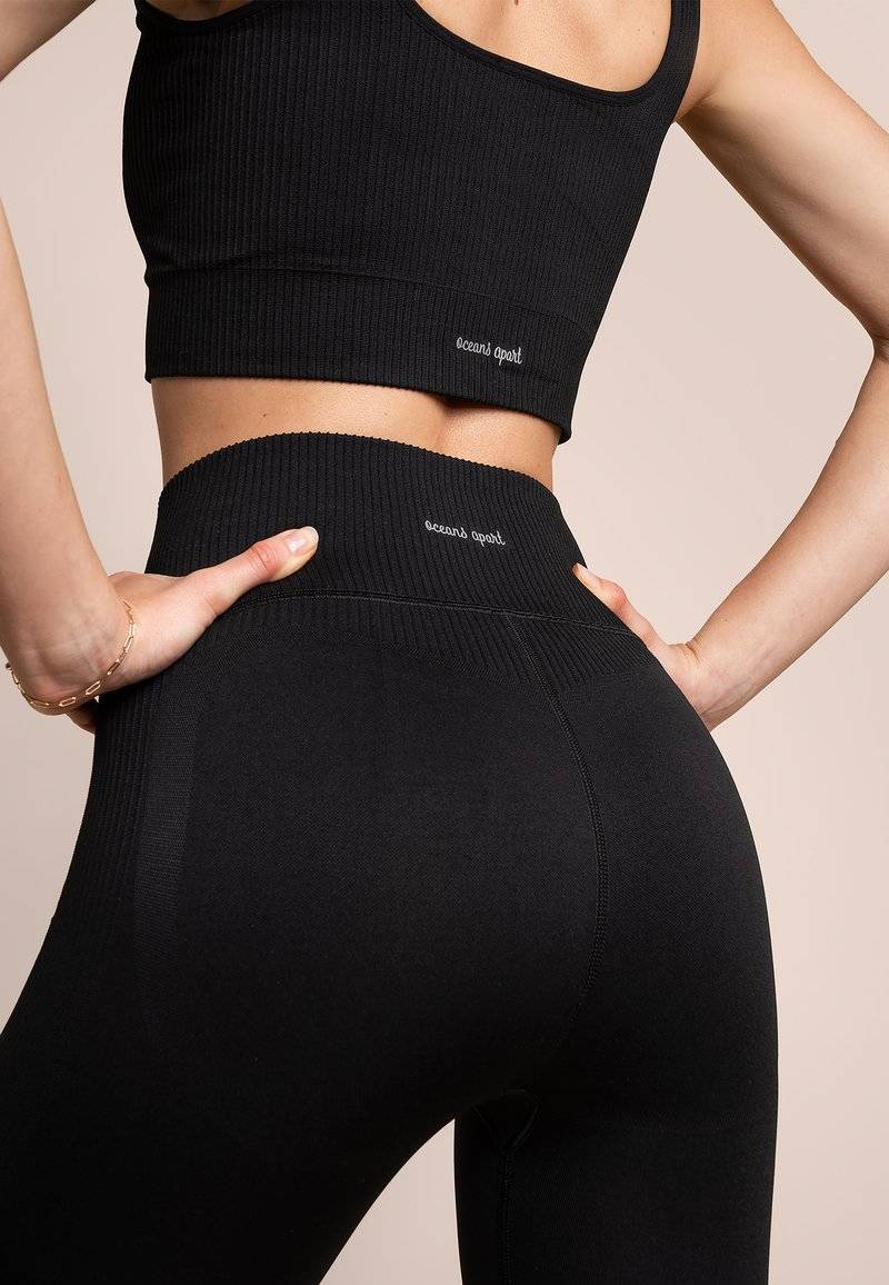 OCEANSAPART OCEANSAPART SYDNEY - Leggings - black Super Rabatt