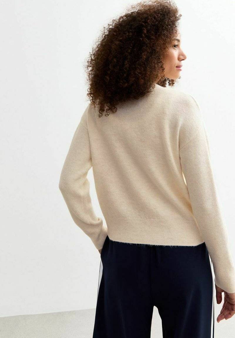 New Look New Look Cardigan - cream 50% Rabatt mit kostenlosem Versand