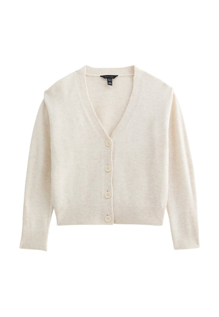 New Look New Look Cardigan - cream 50% Rabatt mit kostenlosem Versand
