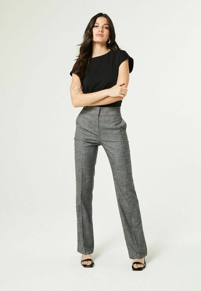 Next Next SHAPEWEAR PETITE - Trousers - grey Black Friday Preise