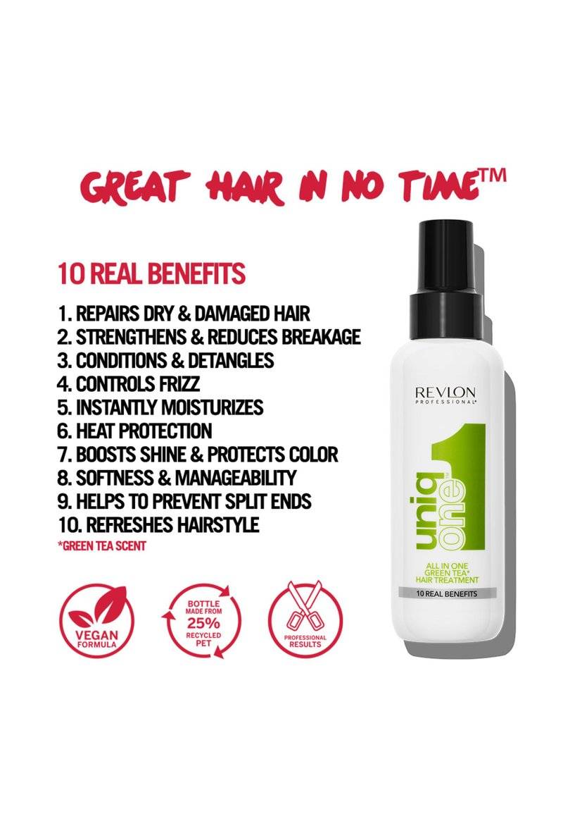 Revlon Professional Revlon Professional UNIQONE™ ALL IN ONE HAIR TREATMENT 10 REAL BENEFITS, GREEN TEA - Hair treatment Rabatt