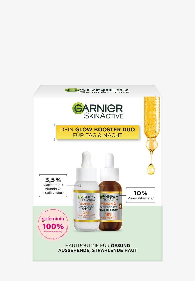 Garnier Garnier VITAMIN C GLOW BOOSTER SERUM DUO - Skincare set Heißer Verkauf