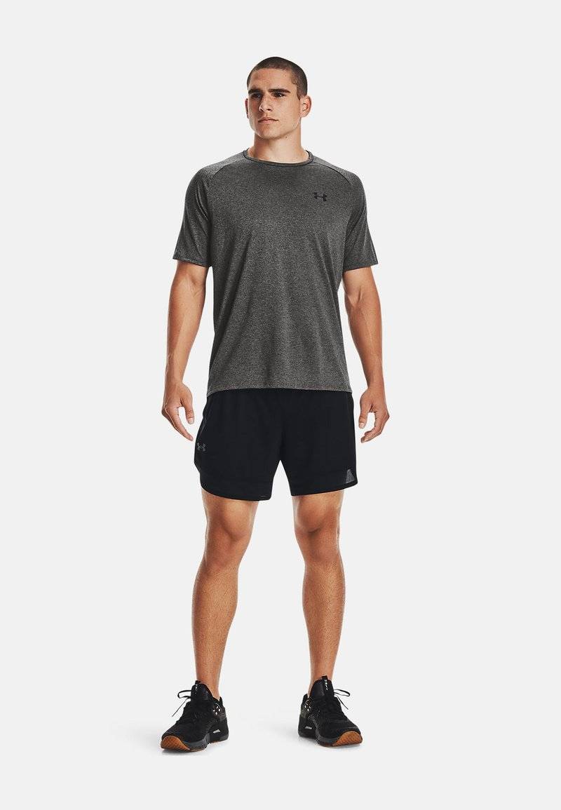 Under Armour Under Armour TECH TEE - Sports T-shirt - carbon heather JETZT KAUFEN