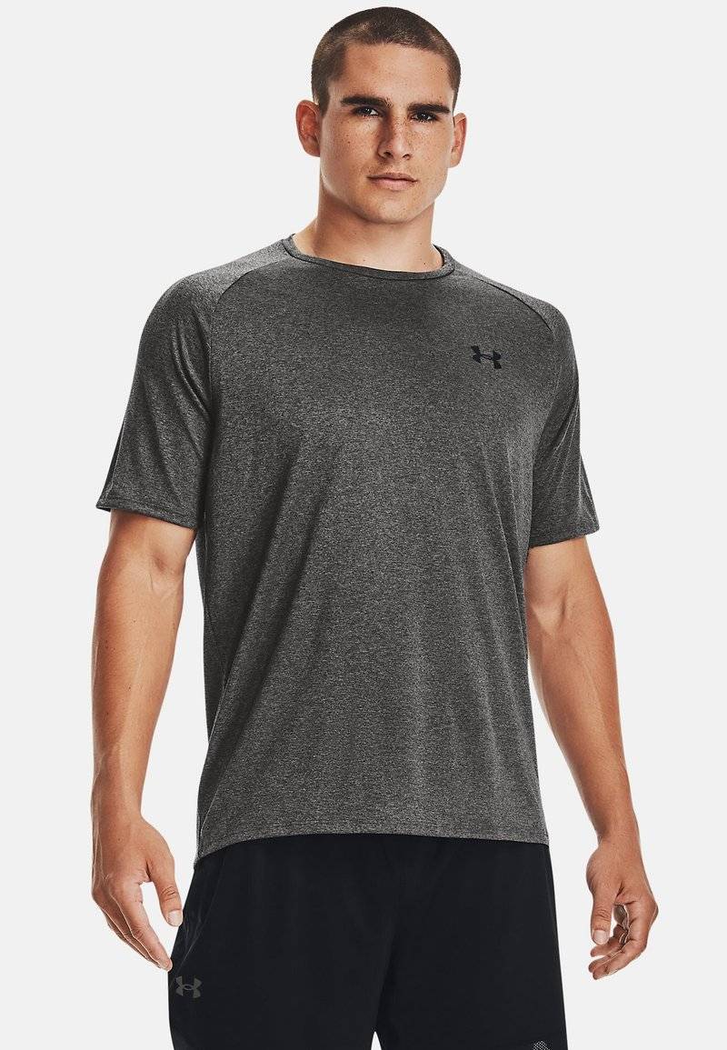 Under Armour Under Armour TECH TEE - Sports T-shirt - carbon heather JETZT KAUFEN