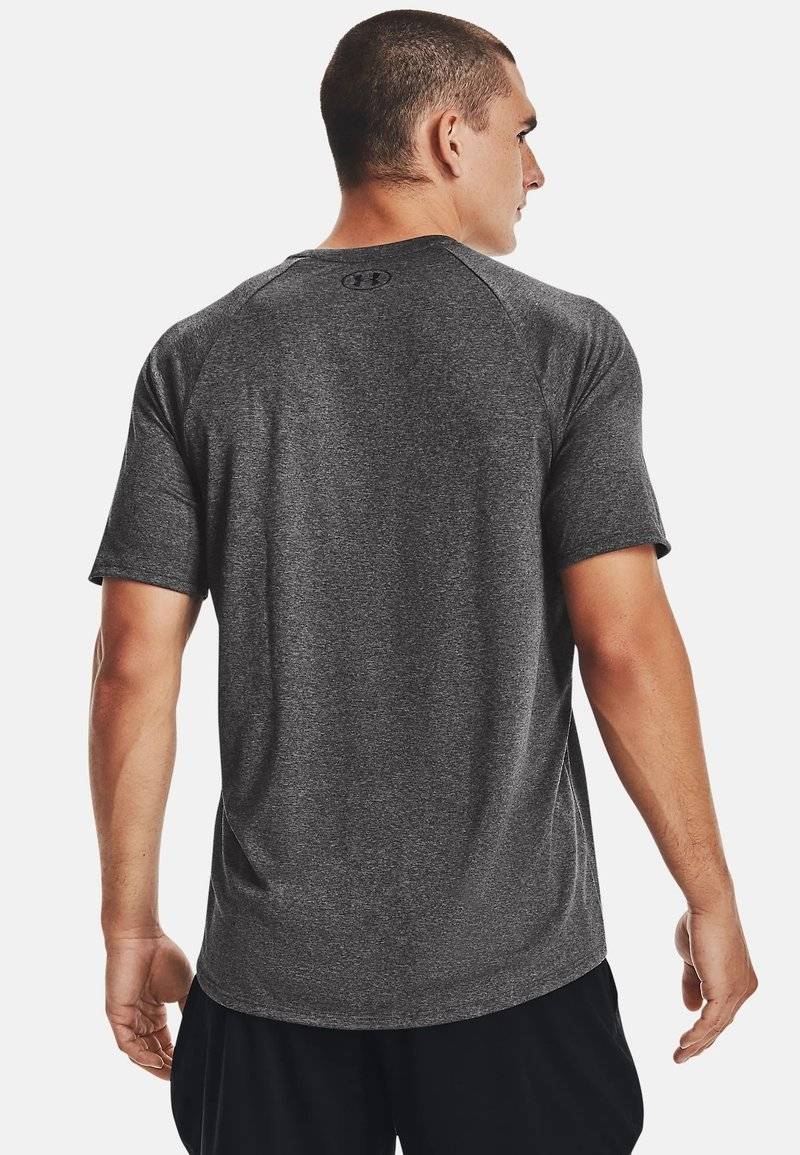 Under Armour Under Armour TECH TEE - Sports T-shirt - carbon heather JETZT KAUFEN