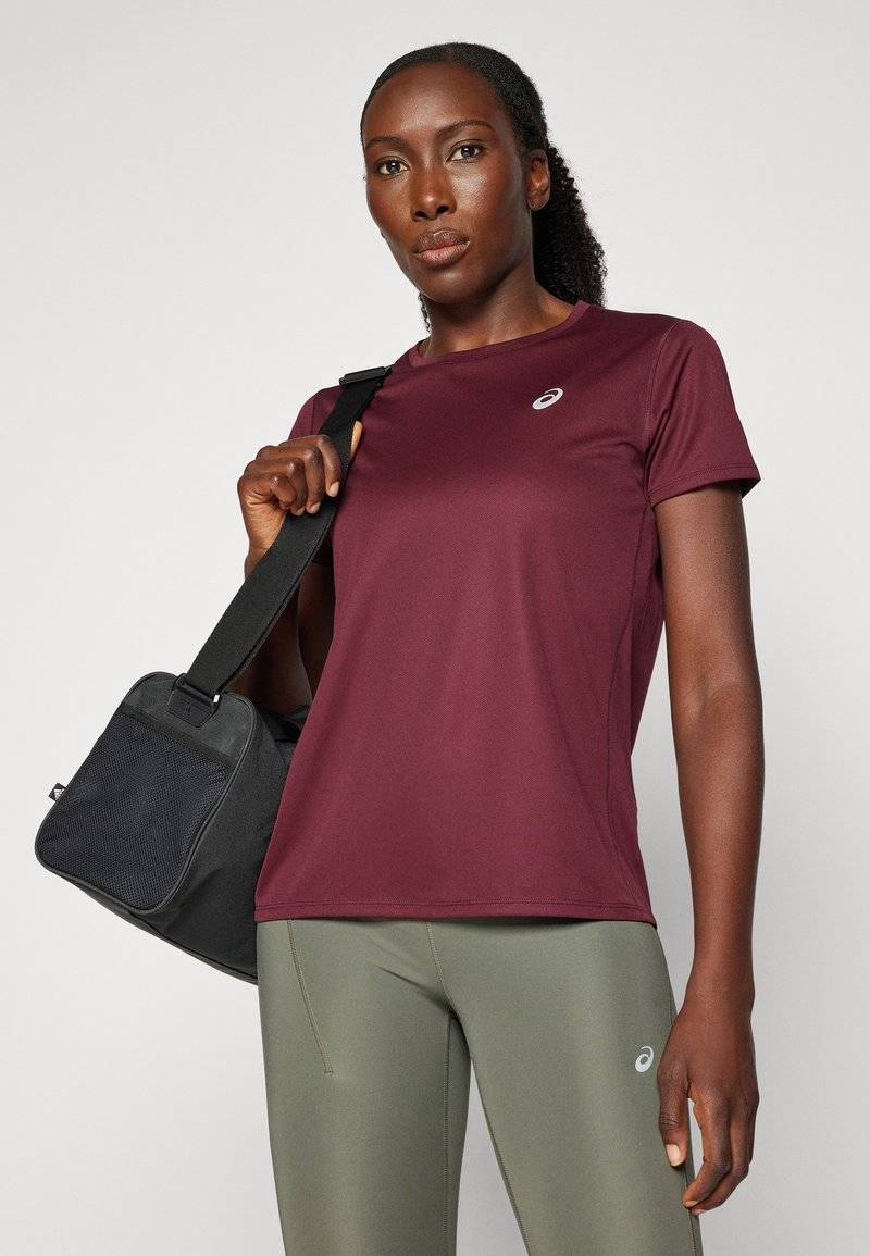 ASICS ASICS CORE TOP - Sports T-shirt - deep mars Bis zu 65% Rabatt